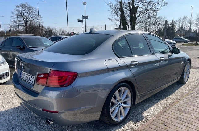 BMW Seria 5 cena 69900 przebieg: 143000, rok produkcji 2012 z Wadowice małe 277